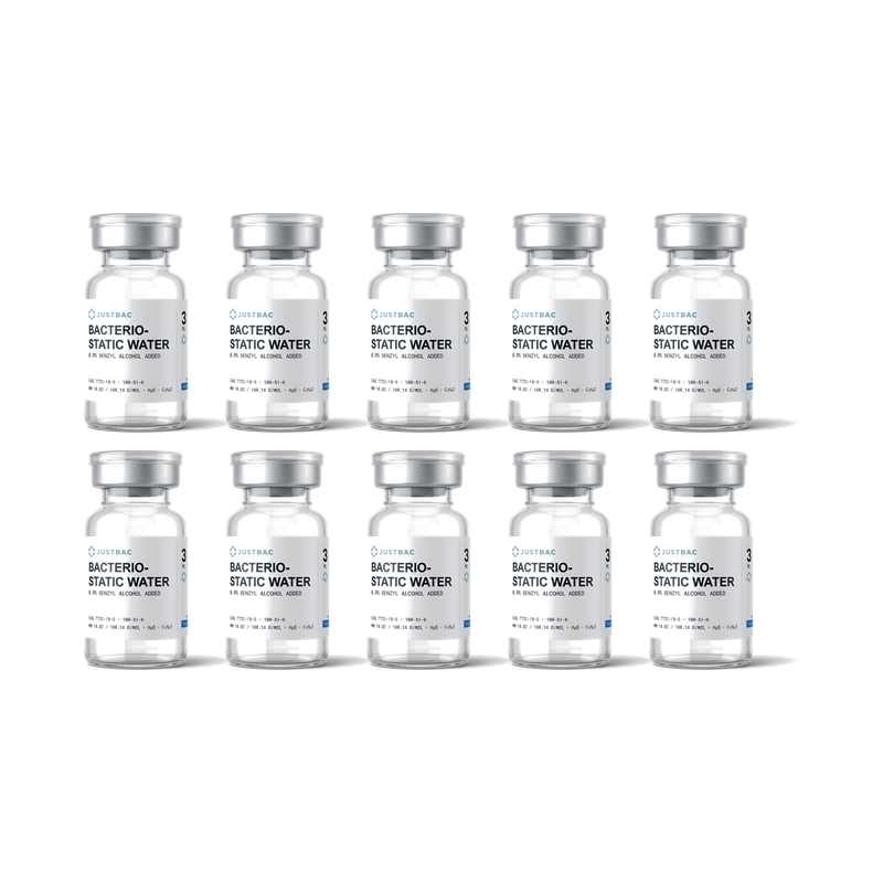 Bacteriostatic Water 3 mL · 10 Kit
